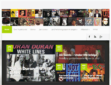 Tablet Screenshot of muziekcovers.com